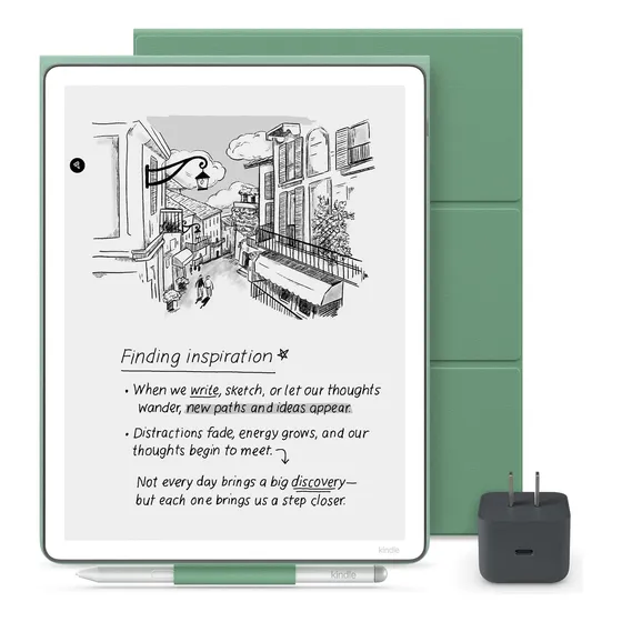 Kindle Scribe 64 Gb Com Caneta Premium E Estojo De Couro