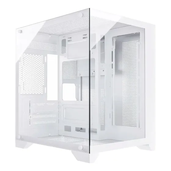 Gabinete Gamer Duex DXSS05W Micro ATX Branco, Sem Fonte