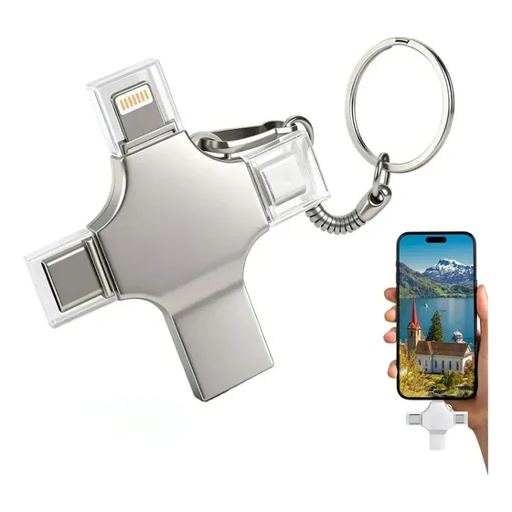 Aa Pen Drive Usb 4 Em 1 2 Tb Alta Velocidade Bz