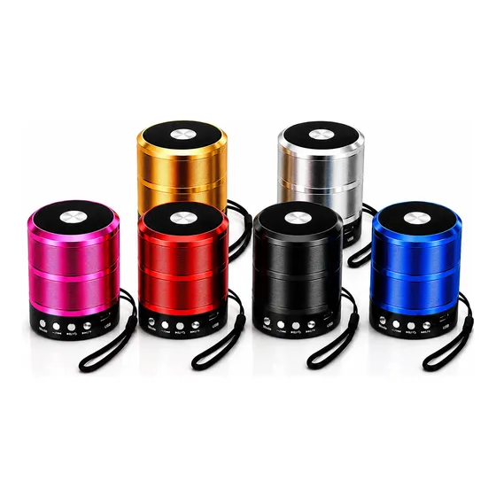 Mini Caixa De Som Bluetooth Pequena Sem Fio Portátil Potente