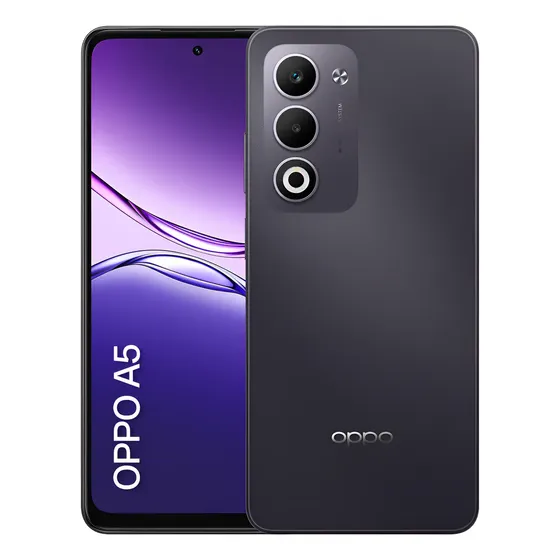 Smartphone OPPO A5 256GB 6GB RAM Física, 6GB RAM Virtual Bateria Gigante 6 Ah Câmera 50 MP AI IP65 Roxo (Novo com caixa aberta)