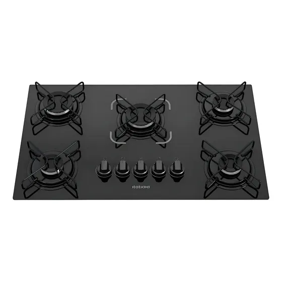 Cooktop Itatiaia Essencial 5 Bocas Preto