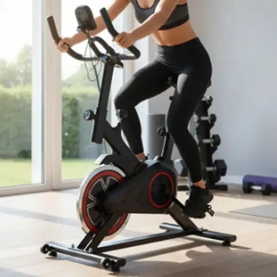 Bicicleta Ergométrica Compacta e Silenciosa LIFTNESS Bike Apartamento