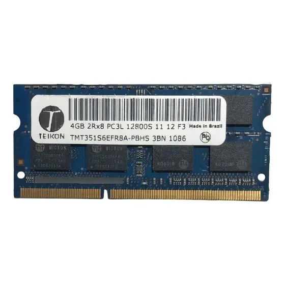 Memória Ddr3 4gb Pc3l 1.35v Tmt451s6bfr8a-pbhj Para Notebook