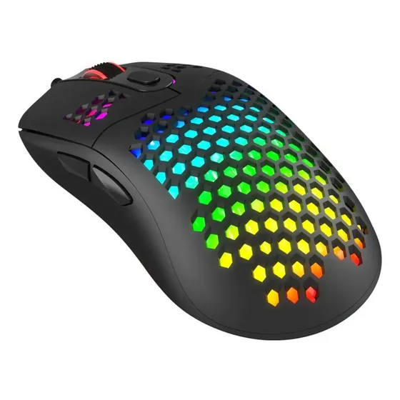 Mouse Gamer Marvo G925 12000 Dpi 7 Botões RGB Óptico Ambidestro