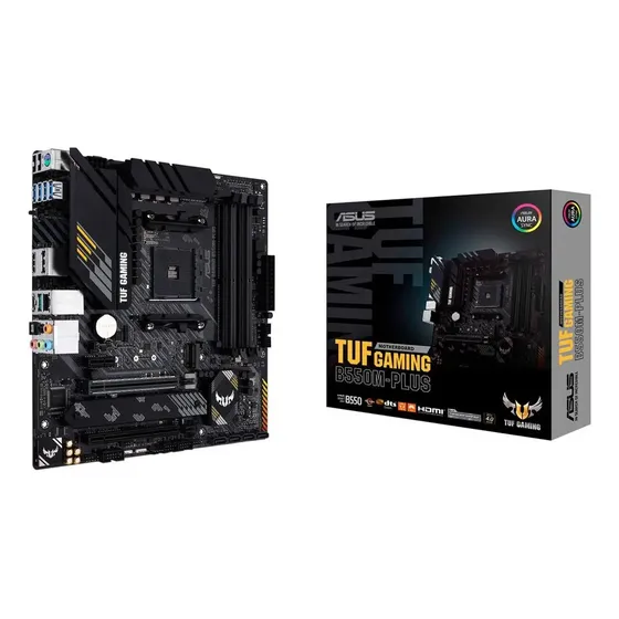 Placa Mãe Asus Tuf Gaming B550m Plus Amd Am4 Matx Ddr4