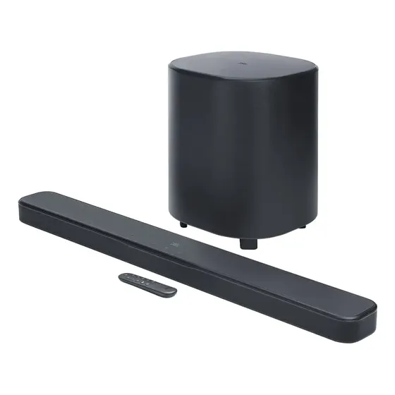 Soundbar Jbl Bar 500 Com 5.1 Canais Wireless 375w Rms, Tecn Soundbar Jbl Bar 500 Com 5.1 Canais Wireless 375w Rms, Tecn