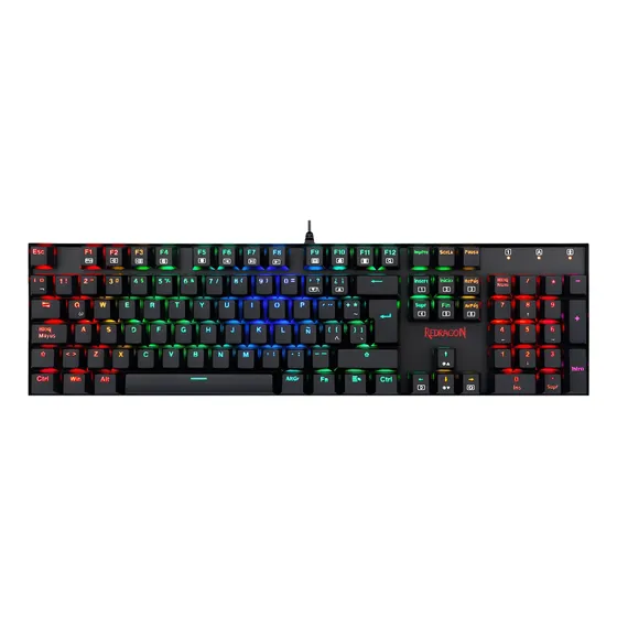 Teclado Mecânico Redragon Mitra Rgb Switch Outemu Blue