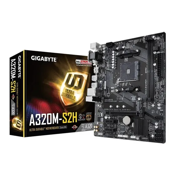 Placa-mãe Gigabyte A320m S2h Am4 Ryzen v3
