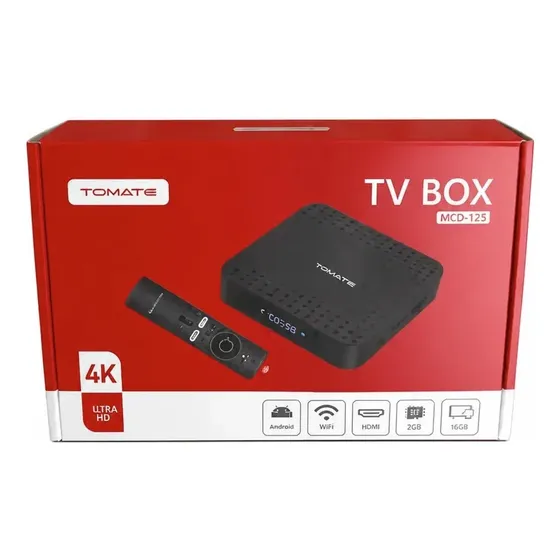 Tv Box Tomate Transforma Tv Comum Em Smart Wifi 4k