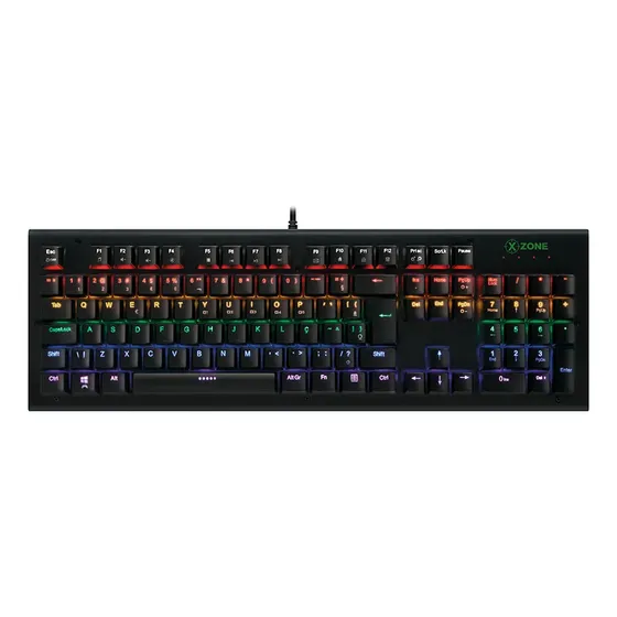 Teclado Mecânico Xzone Gtm-01 Outemu Azul 50m Cliques