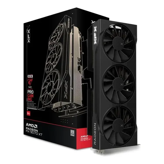 Placa De Vídeo Xfx Radeon Rx 9070xt 16gb Gddr6
