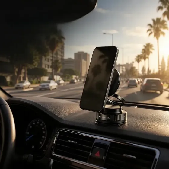 Suporte Magnético Carro Vácuo Painel 360° Dobrável Celular Suporte Magnético Carro Vácuo Painel 360° Dobrável Celular
