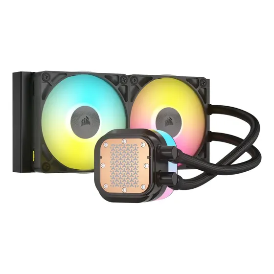 Water Cooler Corsair Icue Link Titan 240 RX AIO, RGB, 240mm, Preto, CW-9061016-WW