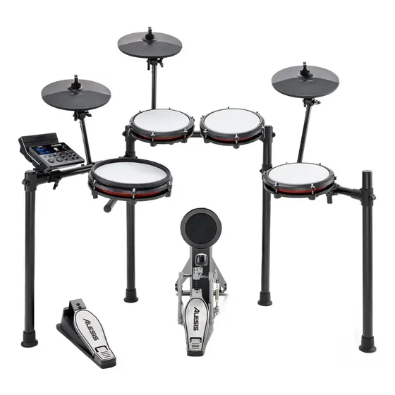 Bateria Eletrônica Alesis Nitro Max Kit 8 Pcs