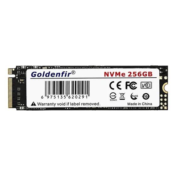 Disco Sólido Interno Ssd Nvme M2 256gb Goldenfir Pc Gamer