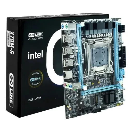 Placa Mãe Goline X79m-g Ddr3 Socket Lga 2011 Intel X79