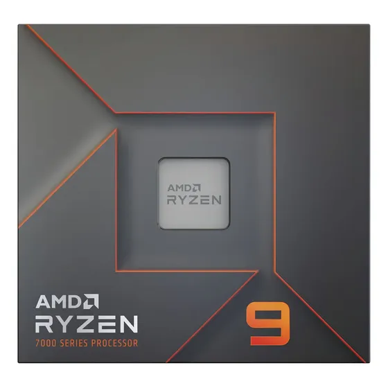Processador Gamer Amd Ryzen 9 7900x 100-100000589wof De 12 N