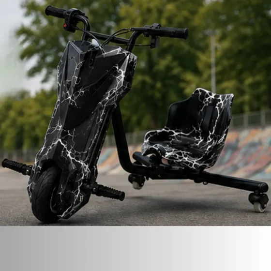 Patinete Eletrico 3 Rodas Triciclo Infantil Drift 350w Adult