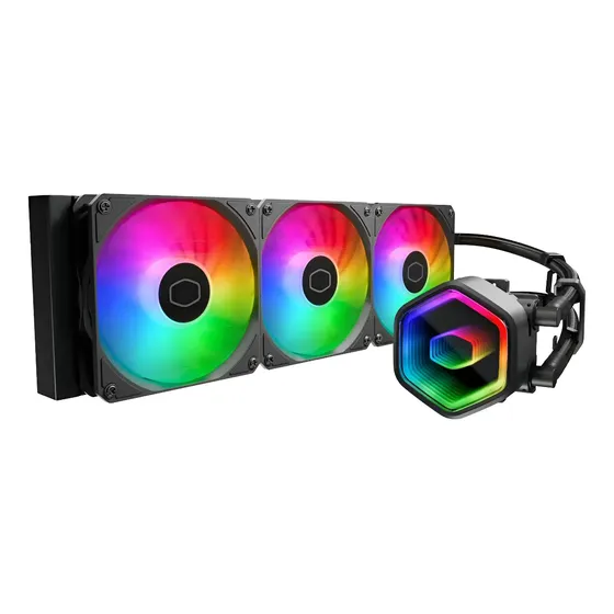 Water Cooler Masterliquid Core II 360mm Para AMD e Intel Com Led Argb - Cooler Master