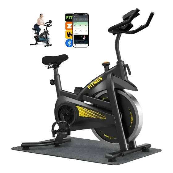 Bike Ergométrica Spinning Profissional Volante 12kg 150kg