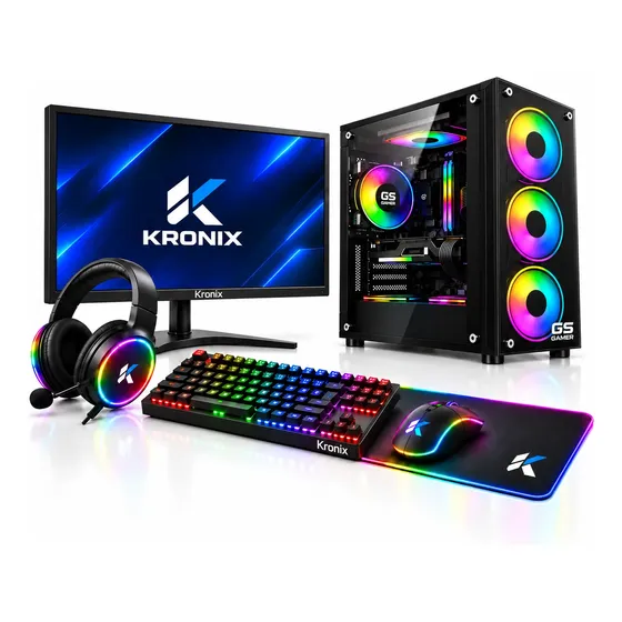 Pc Gamer Completo Cpu Amd A8 16gb Computador Game Ssd W11