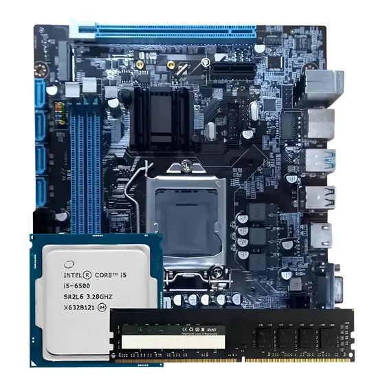 Kit Upgrade Intel Core I5 6ª Geração + Placa H110 + Ddr4 8gb
