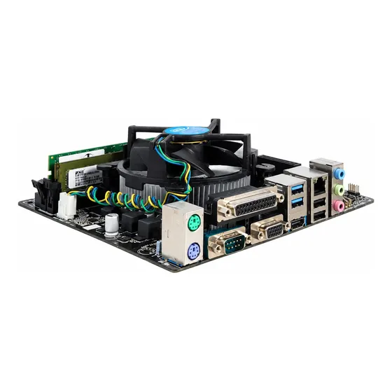 Kit Placa Mãe Gigabyte Gah81ms3-ph Core I5 6gb Hdmi + Cooler