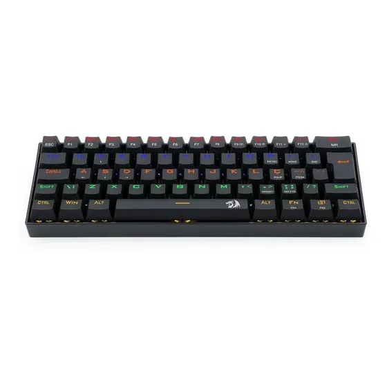 Teclado Gamer Redragon Lakshmi Rainbow Switch Azul K606r