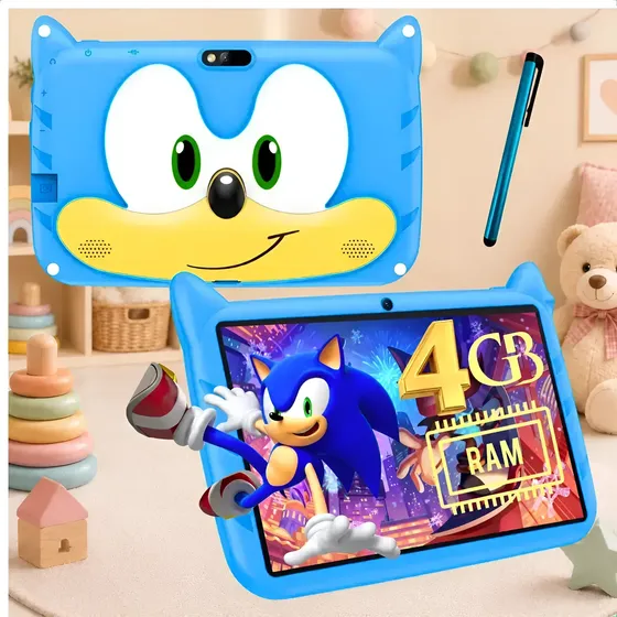 Tablet Infantil Android 7 64gb 4gb Controle Parental