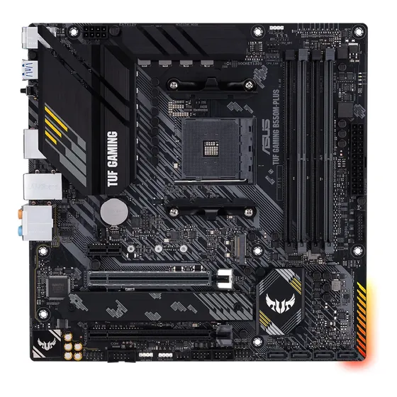 Placa Mãe Asus Tuf Gaming B550m-plus, Ddr4, Am4, Matx, B550
