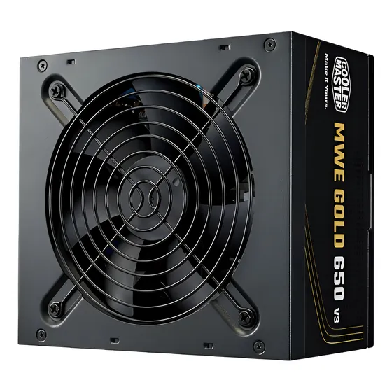 Fonte Cooler Master Mwe Gold 650 V3, 650w, Atx 3.1, 80 Plus