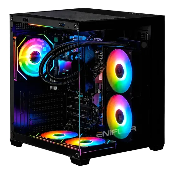 Pc Gamer Ryzen 5 5600gt, 16gb Ddr4, Ssd 480gb, 500w 80 Plus