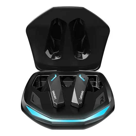 Fone Lenovo Gm2 Pro De Ouvido Gamer Music Bluetooth 5.3 Pret