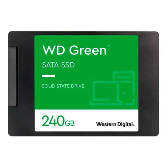 interno Western Digital WD Green WDS240G3G0A 240GB verde - Excelente (Recondicionado)