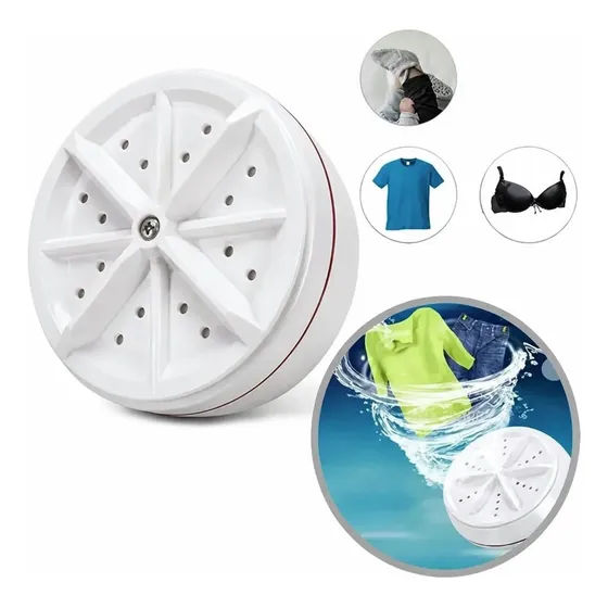 Mini Máquina De Lavar Roupa Portátil Usb 5v