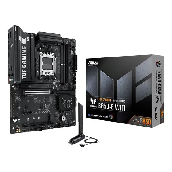 Placa Mãe Asus Tuf Gaming B850-e Wifi Atx Amd Am5 Preto