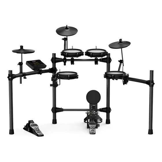 Bateria Eletrônica Nux Dm210 Bt Peles Mesh C/ Bluetooth
