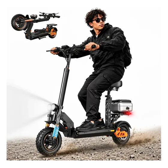 Patinete Elétrico E-Scooter M5 PRO 1500W para Adulto com 60km de Autonomia e 65km/h