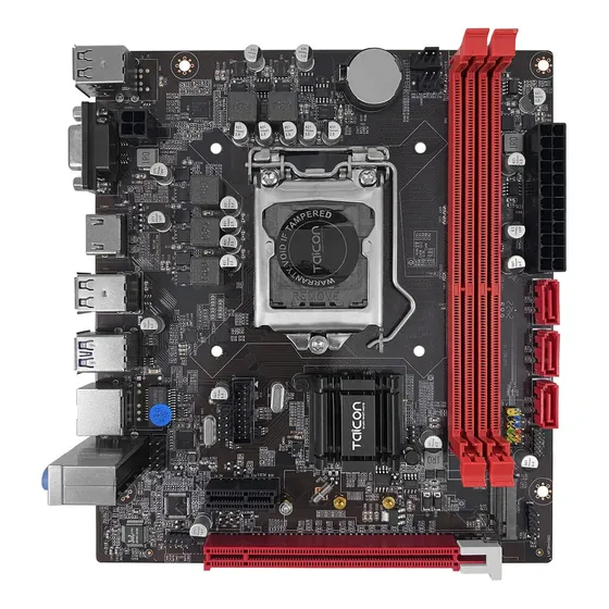 Placa Mãe Taicon H110m Ddr4 Lga1151 6°, 7°, 8° E 9°g Intel