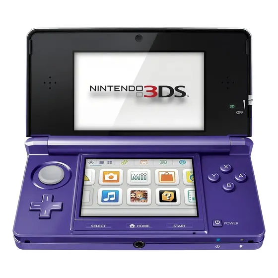 Nintendo 3DS Nintendo 3DS Standard CTR-001 Standard cor midnight purple 2011 - Excelente (Recondicionado)