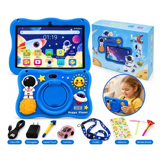 Tablet Infantil Educativo Alta Wifi Android 13 256/8gb H6