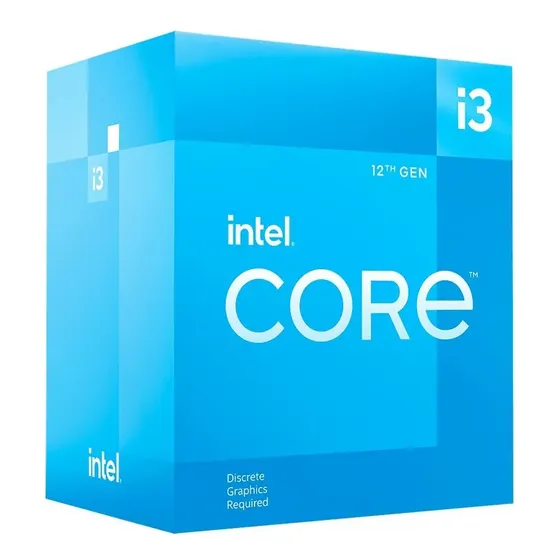 Processador Intel Core i3-12100F 12a Geração 3.3GHz até 4.3GHz 12MB Cache LGA 1700 Processador Intel Core i3-12100F 12a Geração 3.3GHz até 4.3GHz 12MB Cache LGA 1700