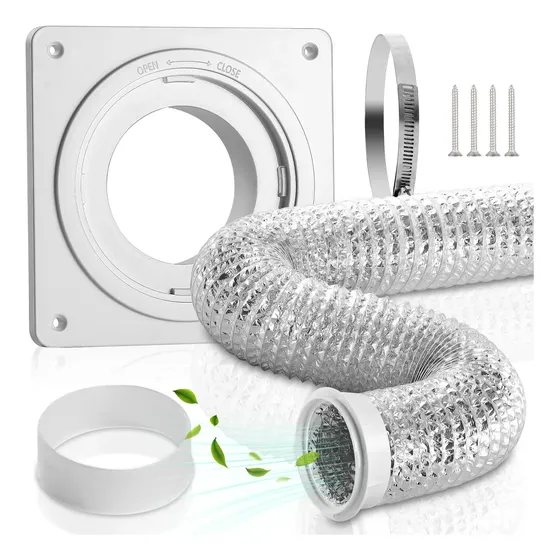 Placa De Parede De Ventilação Do Secador De 4 Polegadas Com