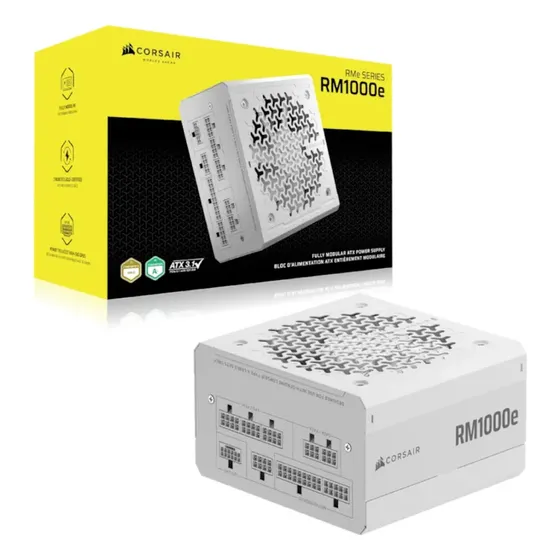 Fonte Corsair Rm1000e, 1000w, Full-modular, Cybenetics Gold