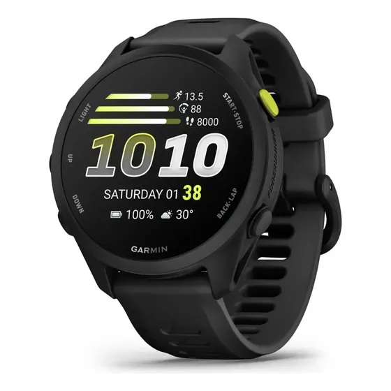 Garmin Relógio Forerunner 70 Preto- 42mm Com Monitor Cardíaco