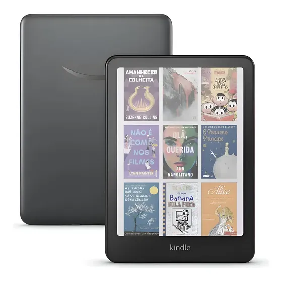 #*z Kindle Colorsoft 2024 32gb Preto Signature Edition Tela