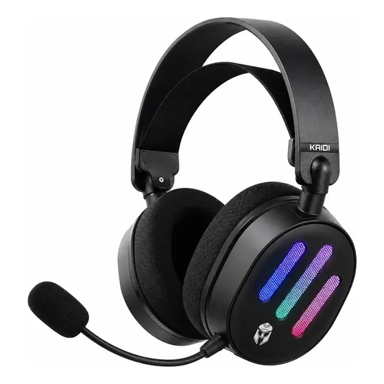 Fone Headset Gamer Rgb Com Microfone Usb 7.1 Pc Notebook