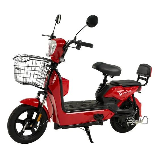 Bicicleta Scooter Elétrica 500w 48v 40km Jyk-01 Vermelha