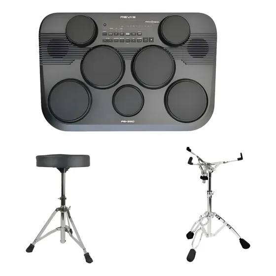 Bateria Eletrônica Roland Revas Pb350 Brinde Estante E Banco